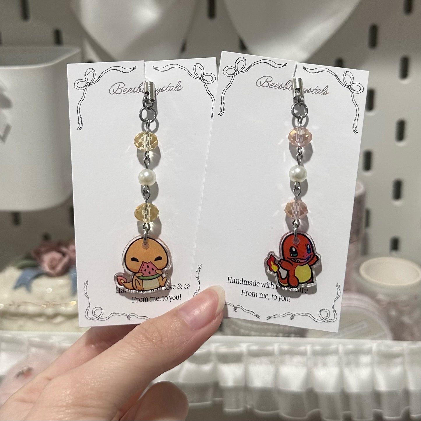 Gen 1 starter Poke Charms