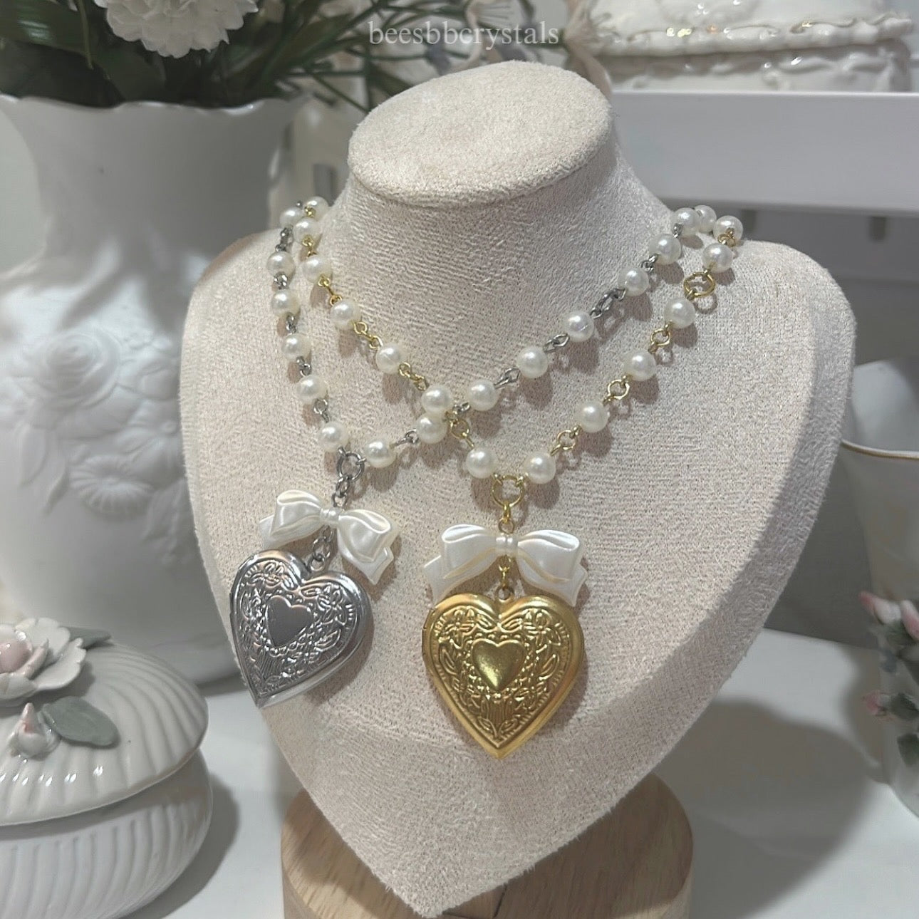Lena Locket (Heart shaped locket)