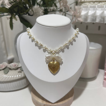 Medium Lena Locket (Heart shaped locket)