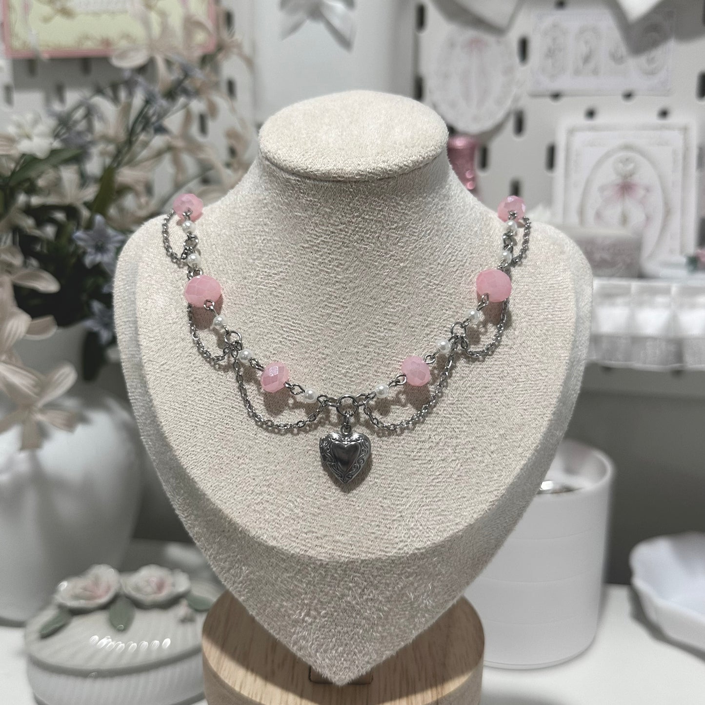Twin lockets (Heart shaped locket)
