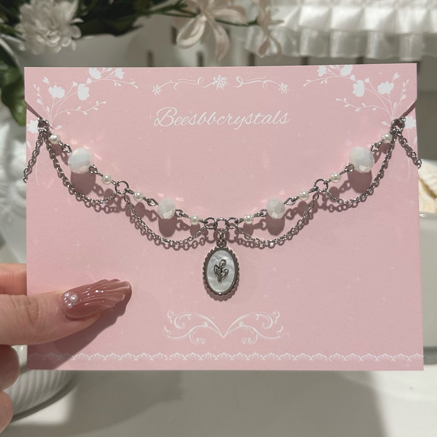 Tulip necklace