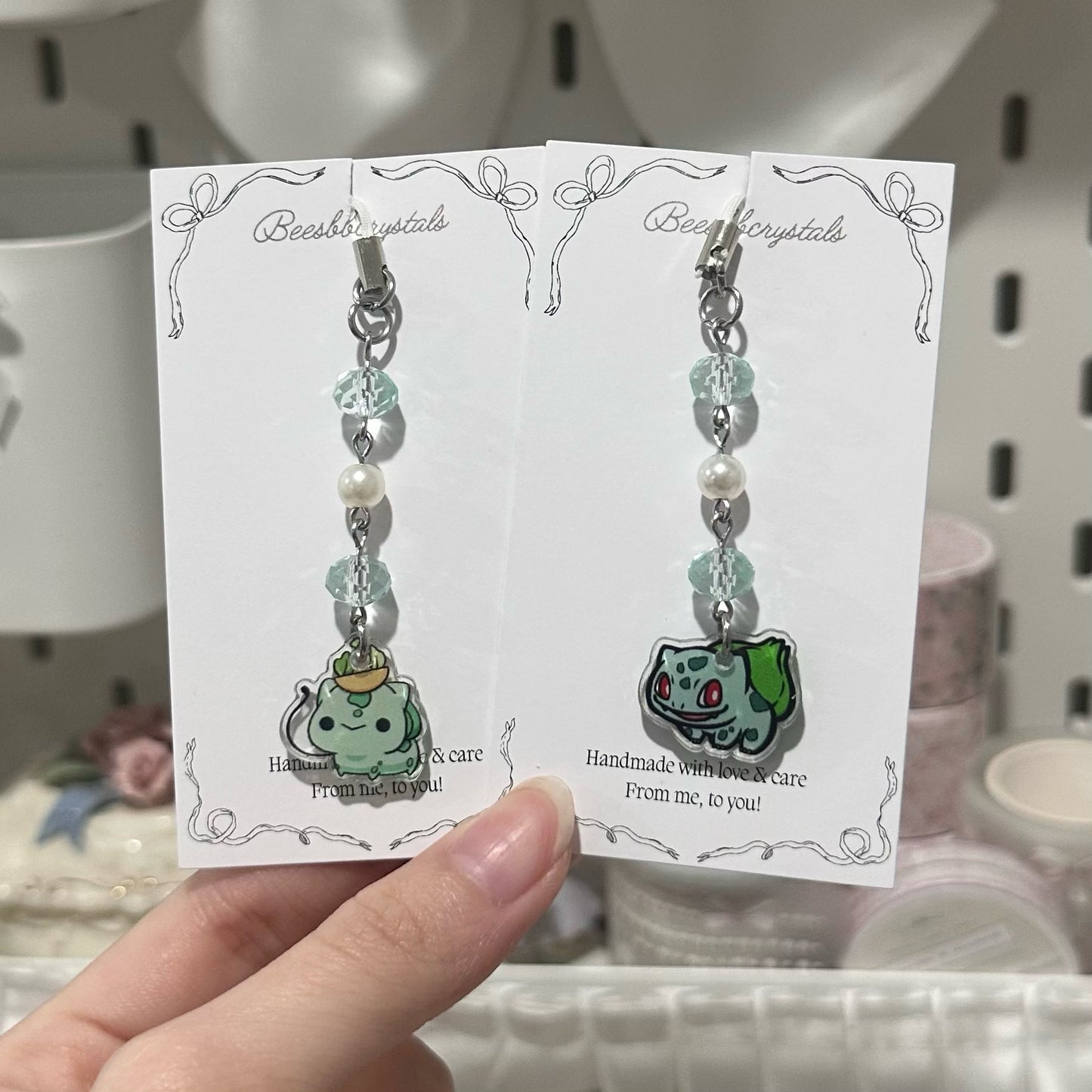 Gen 1 starter Poke Charms