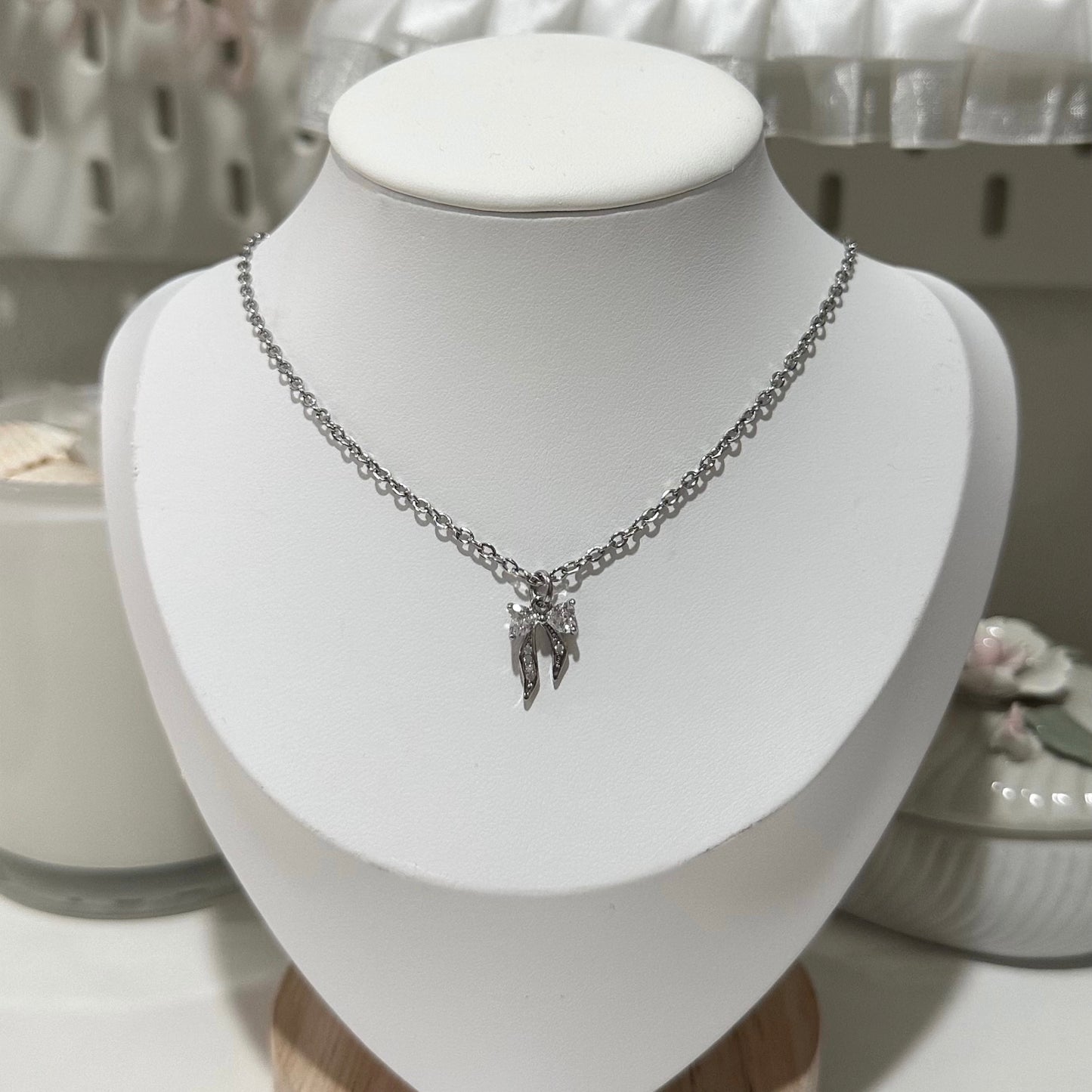 Dainty Bow necklaces