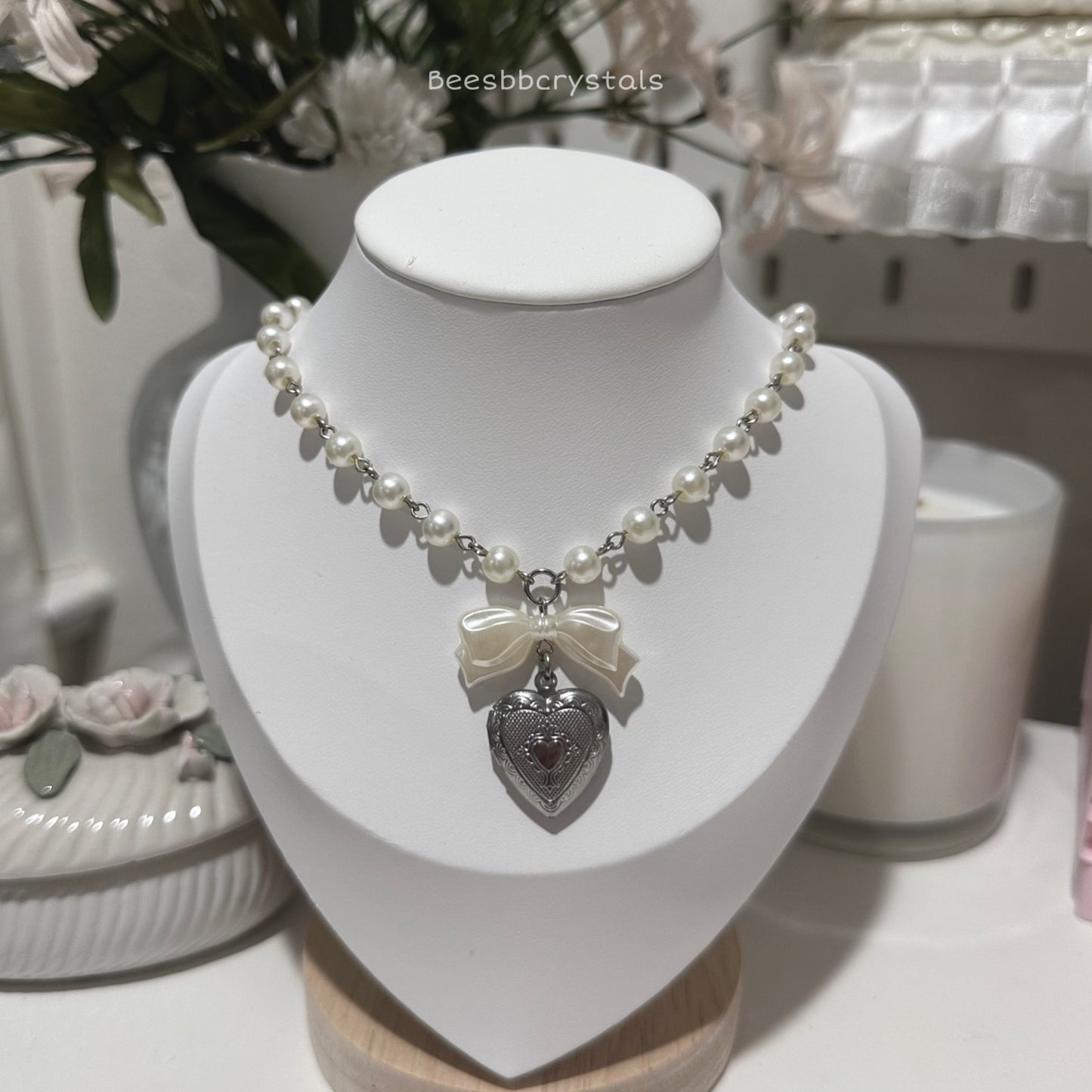 Medium Lena Locket (Heart shaped locket)