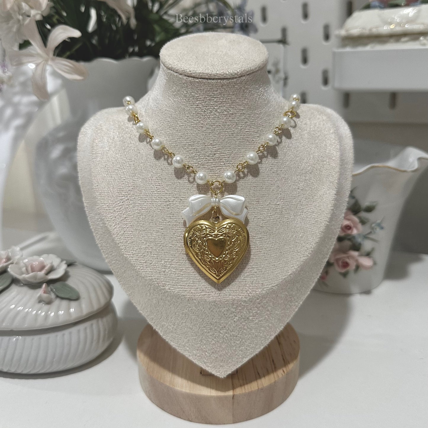Lena Locket (Heart shaped locket)