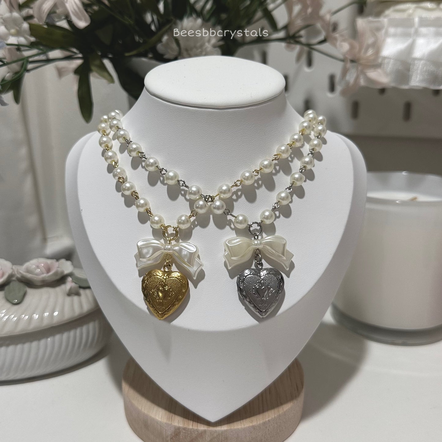 Medium Lena Locket (Heart shaped locket)