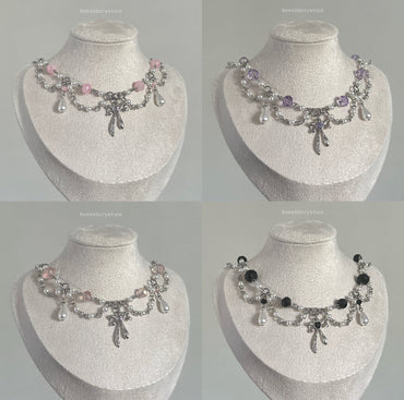 Blue ‘Little Fairy’ necklace