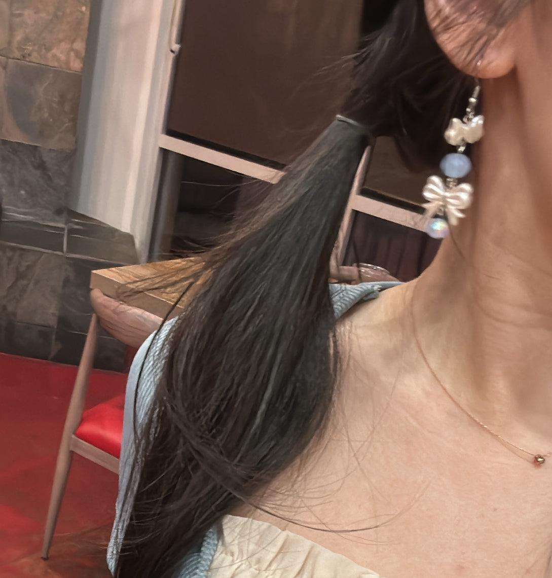Bow earrings
