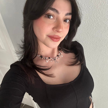 Black ‘Little Fairy’ necklace