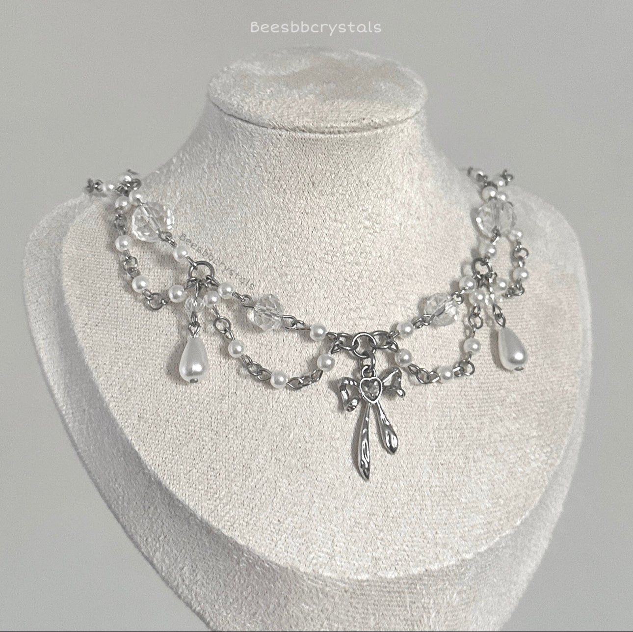 Transparent ‘Little Fairy’ necklace