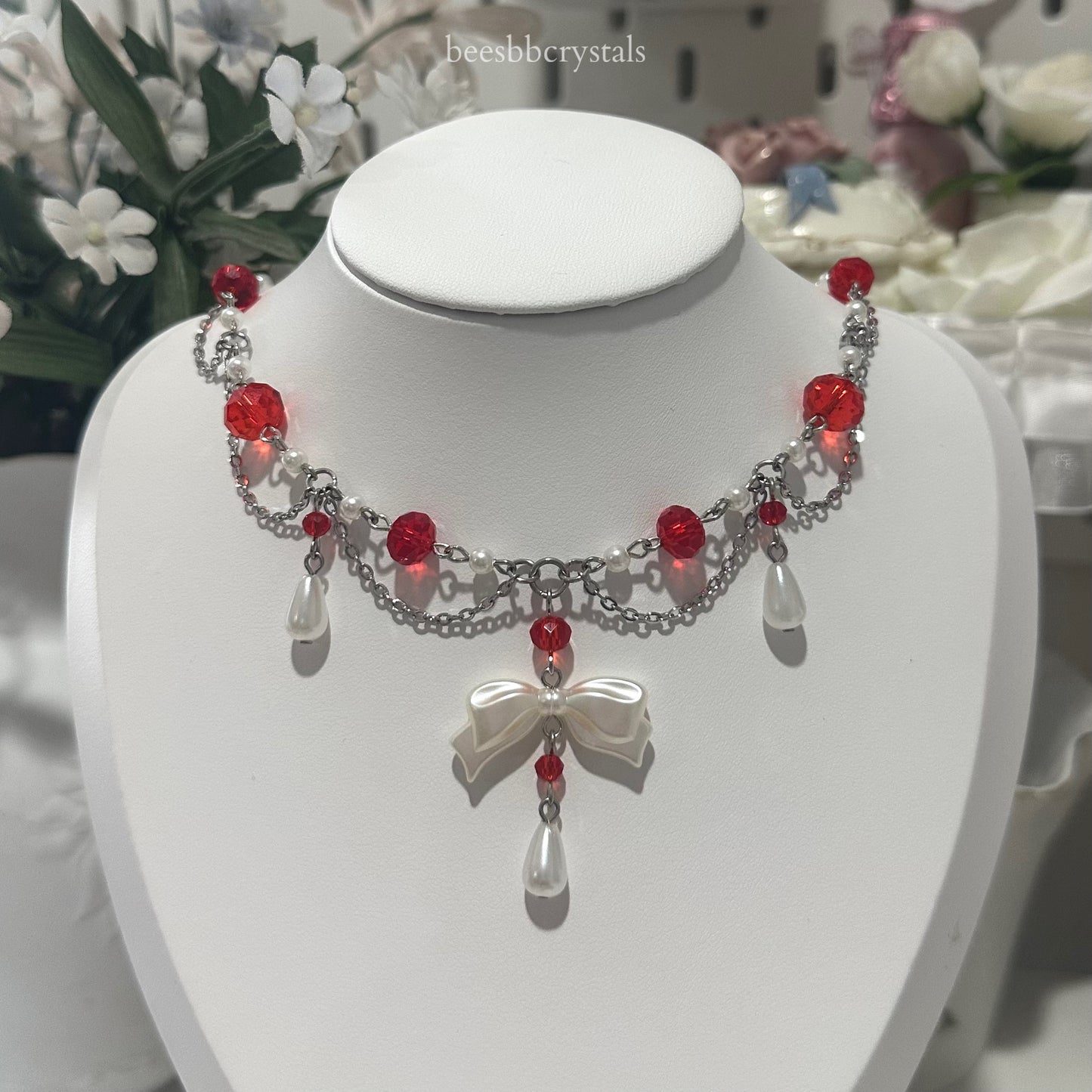 “Odette” in red