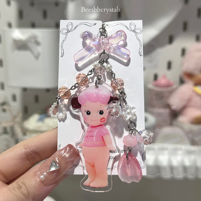 Pink Sheep Charm