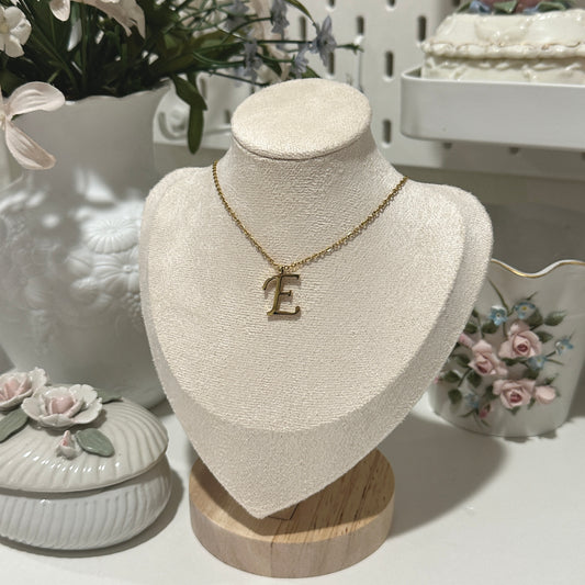 Initial necklaces (304 stainless steel)