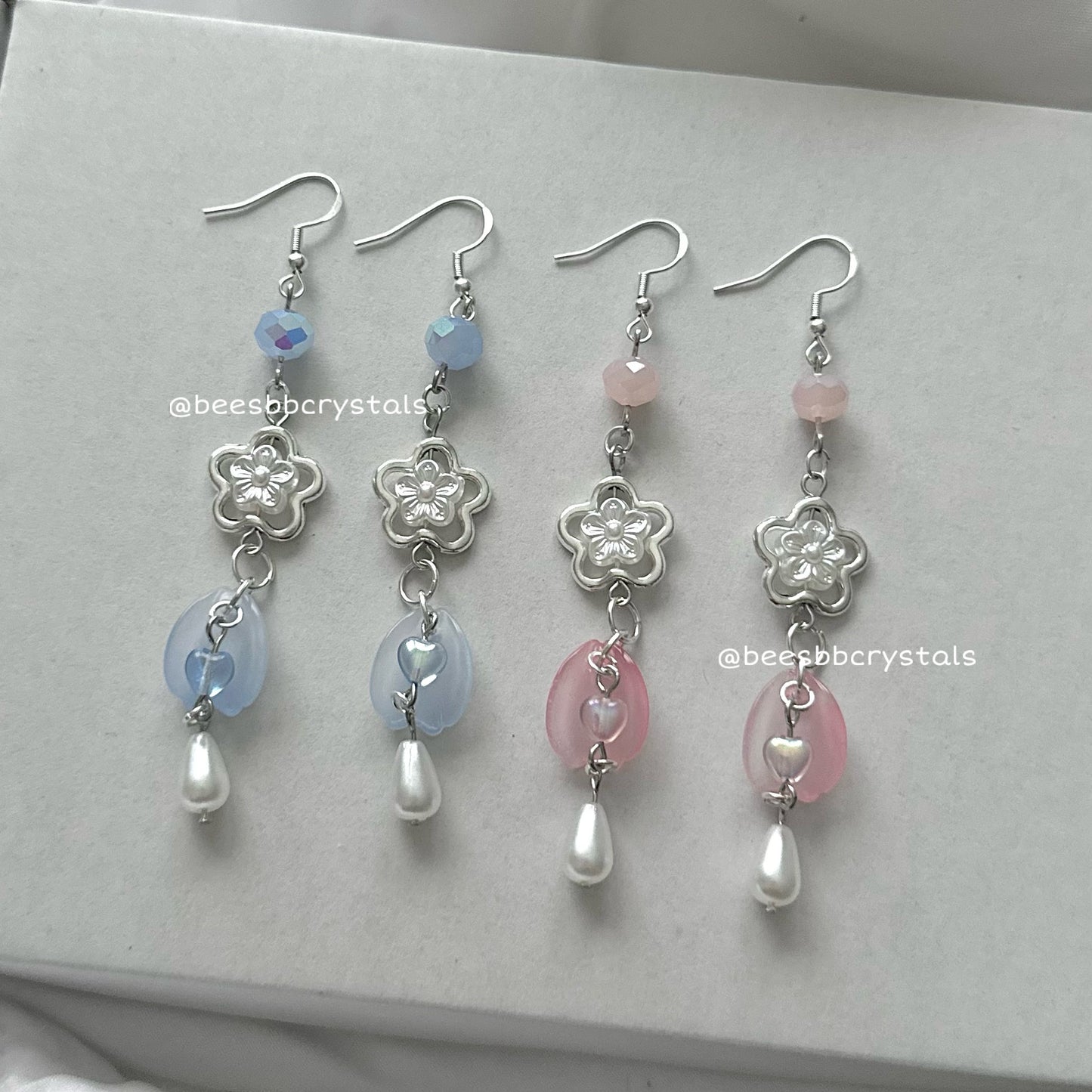 Flower earrings!