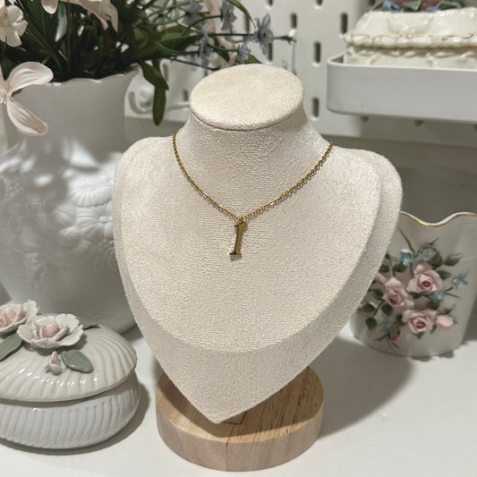 Initial necklaces (304 stainless steel)