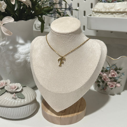 Initial necklaces (304 stainless steel)