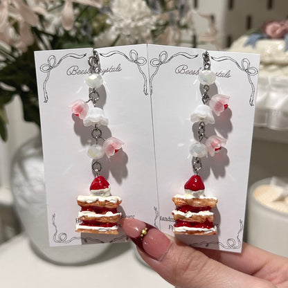 Strawberry Cake Charm