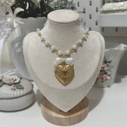 Lena Locket (Heart shaped locket)