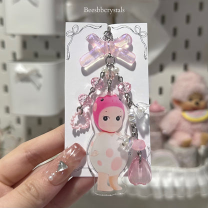 Pink Egg Charm