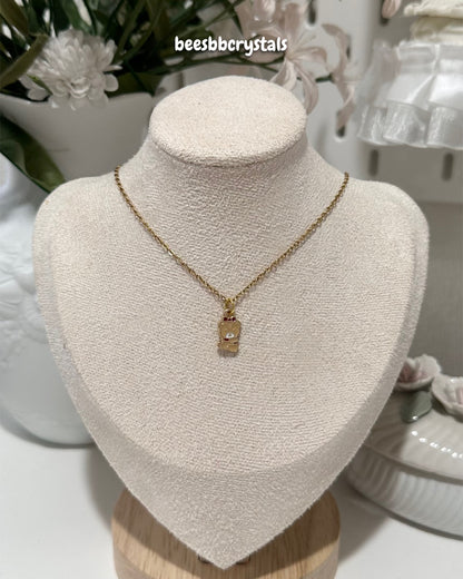 Baby charm necklaces