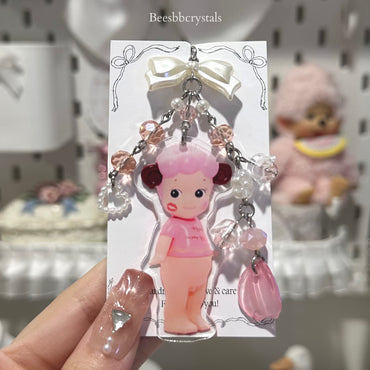 Pink Sheep Charm