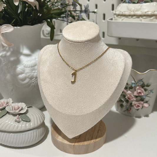Initial necklaces (304 stainless steel)