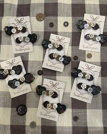 Brownie Hairclips