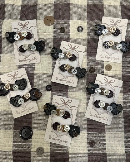 Brownie Hairclips
