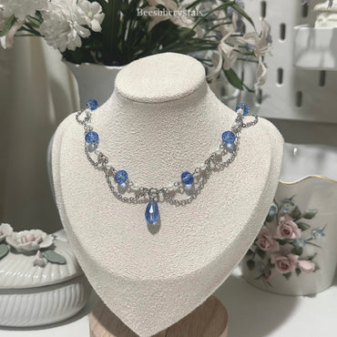 ‘Arabella’ teardrop necklace