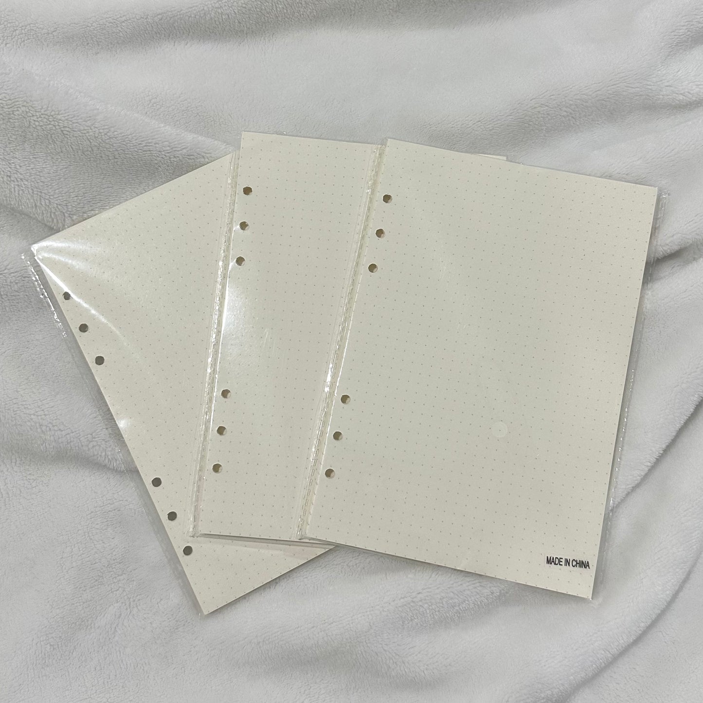 Binder refill (dotted paper)