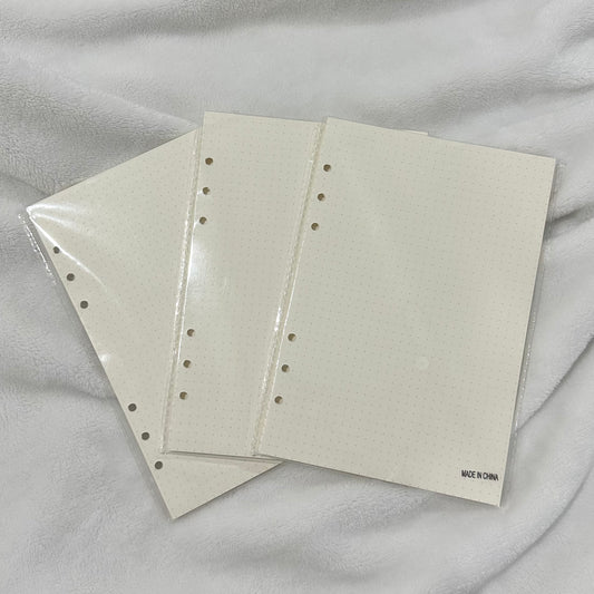 Binder refill (dotted paper)