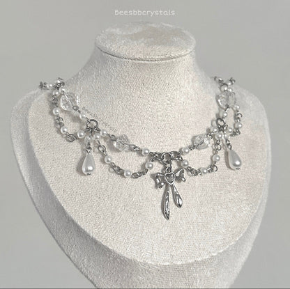 Transparent ‘Little Fairy’ necklace