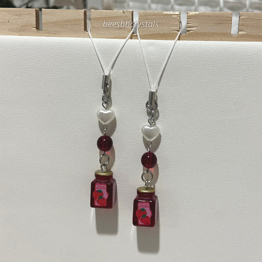 Strawberry Jam charm